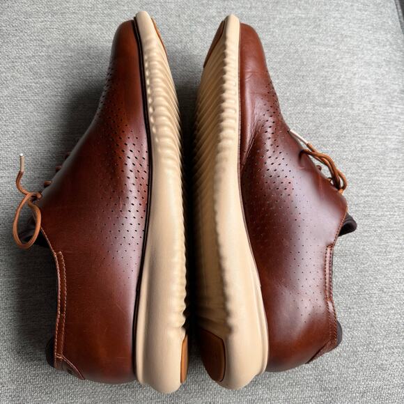 Cole Haan Men\'s 2.Zerogrand Laser Wing Shoes Acorn/Sesame Brown Preppy Sz13 main image 6